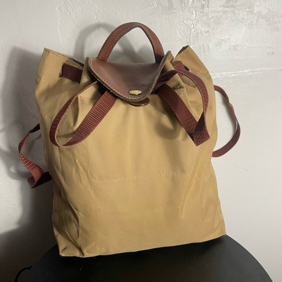 Longchamp le pliage drawstring bag pack - Picture 1 of 9